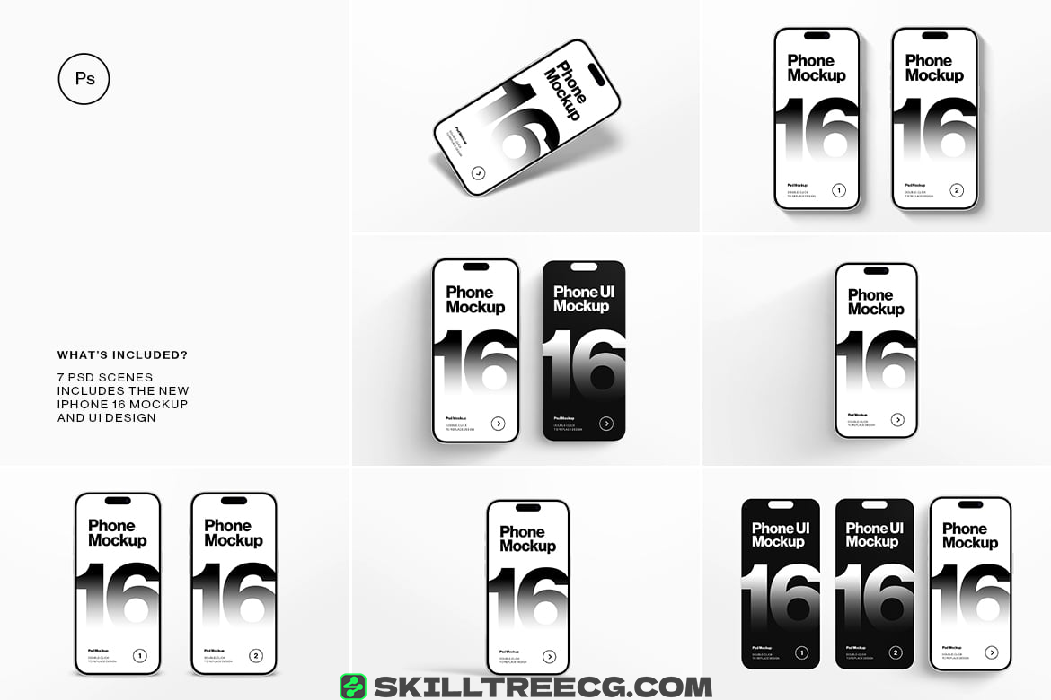 图片[3]-iPhone 16 Mockup（553992）-技能树